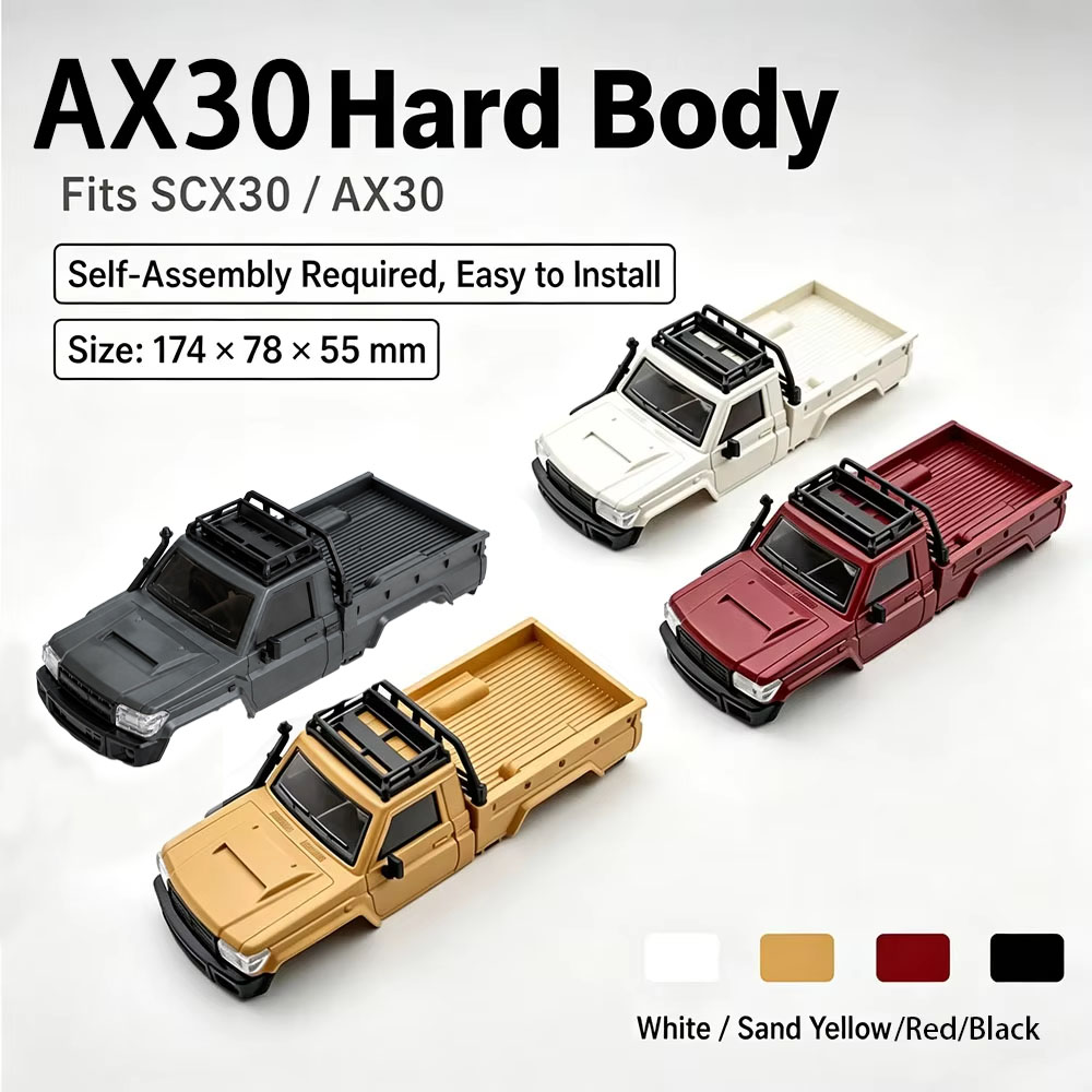 Rc Hobby Grade Truck - Carcaça rígida para caminhão de escala