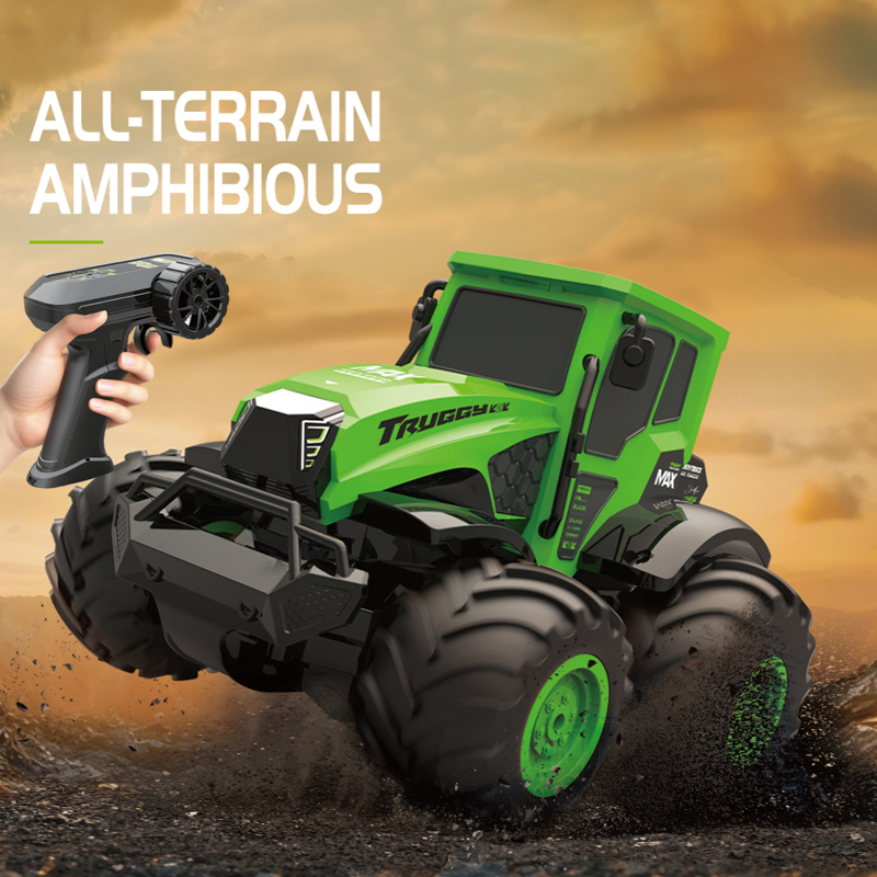 Rc Hobby Grade Truck - Carro RC Anfíbio Escala 1:14, Totalmente