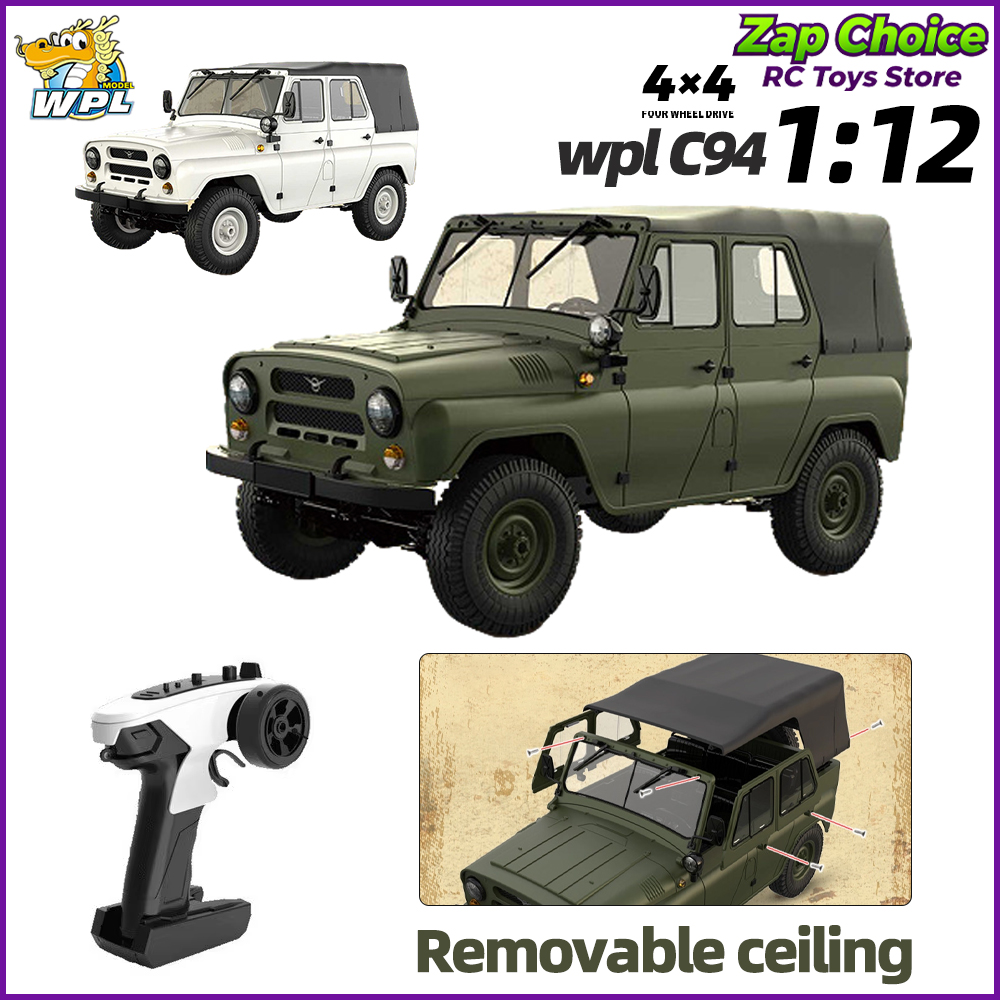 Rc Hobby Grade Truck - WPL C94 Escala 1/12 4WD Elétrico