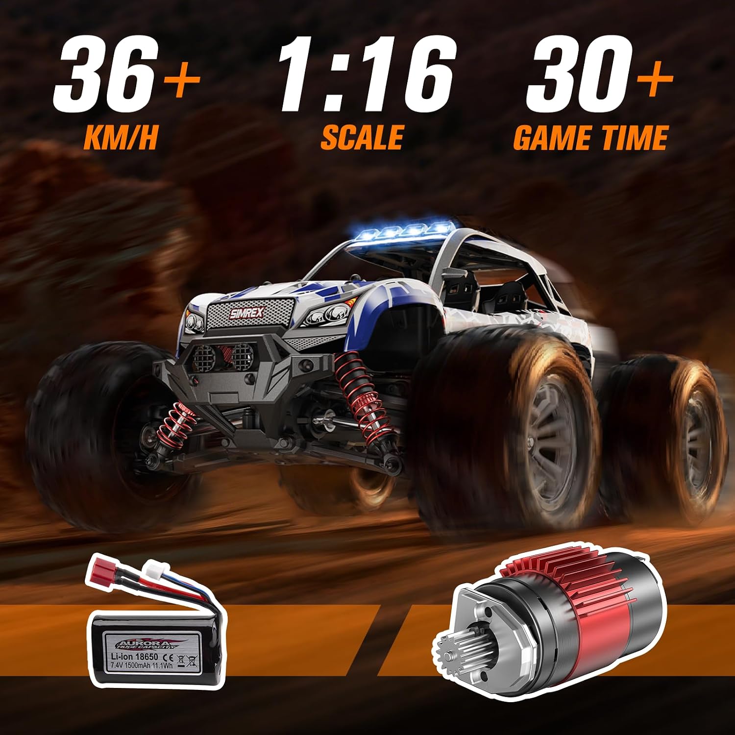 Carro RC de nível hobby, escal - Rc Hobby Grade Monster Truck avaliação e preço