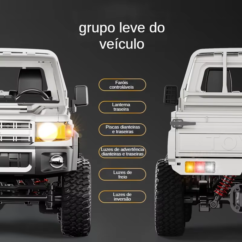 MN82 Caminhonete 4x4 Off-Road  - Rc Hobby Grade Truck avaliação e preço