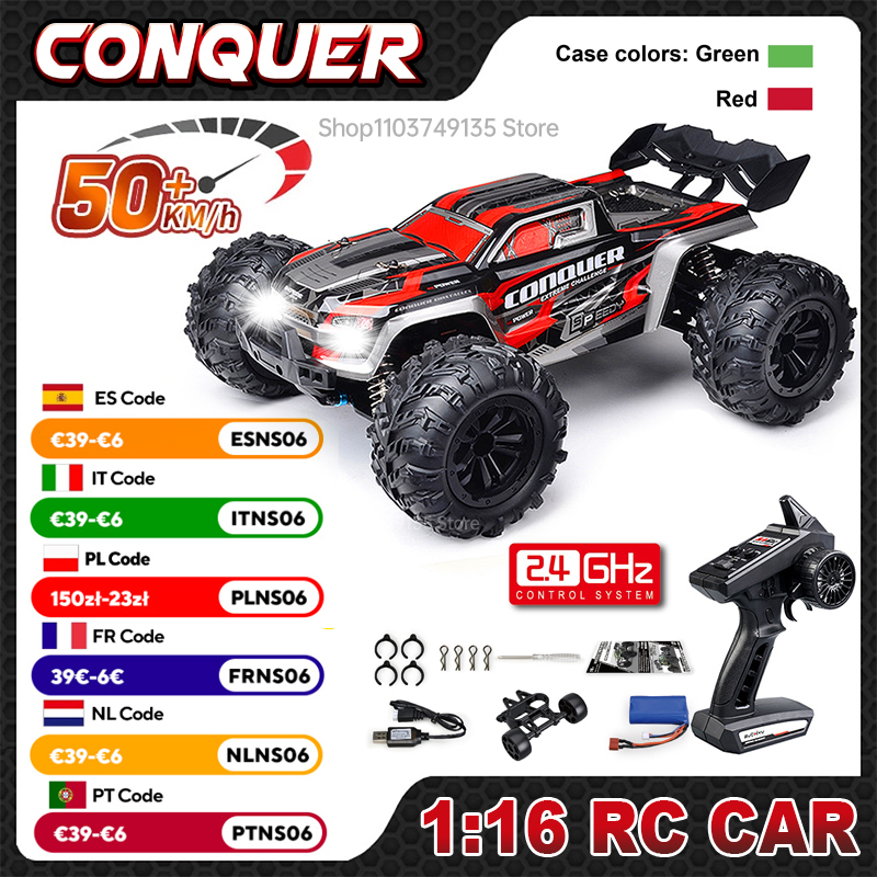 Wltoys escala 1:16 grande carr - Rc Hobby Grade Truck avaliação e preço