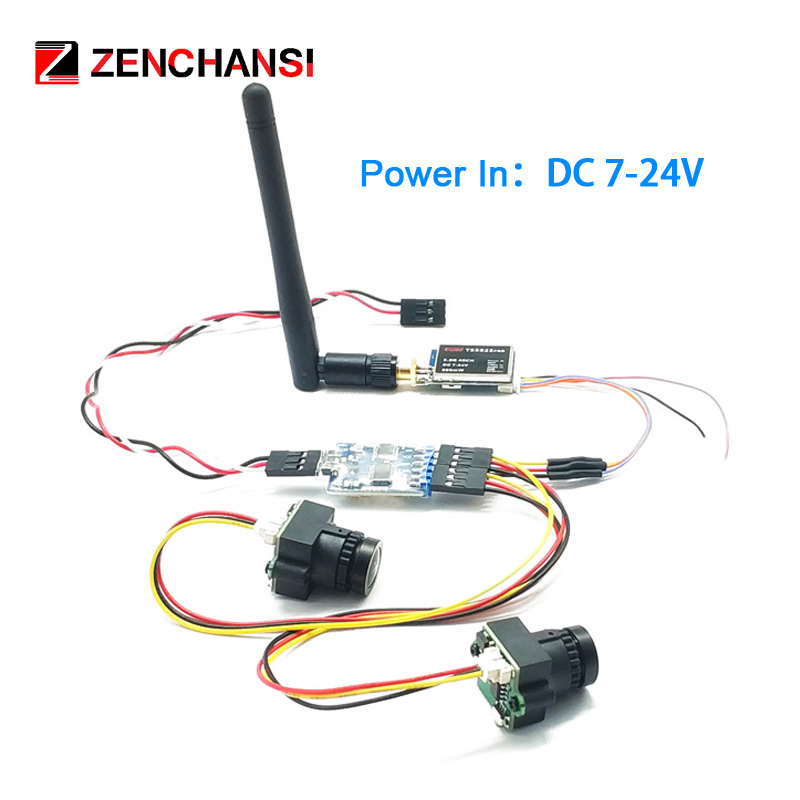 5.8g 48ch 4.3 Polegada fpv mon - Rc Plane Hobby Zone avaliação e preço