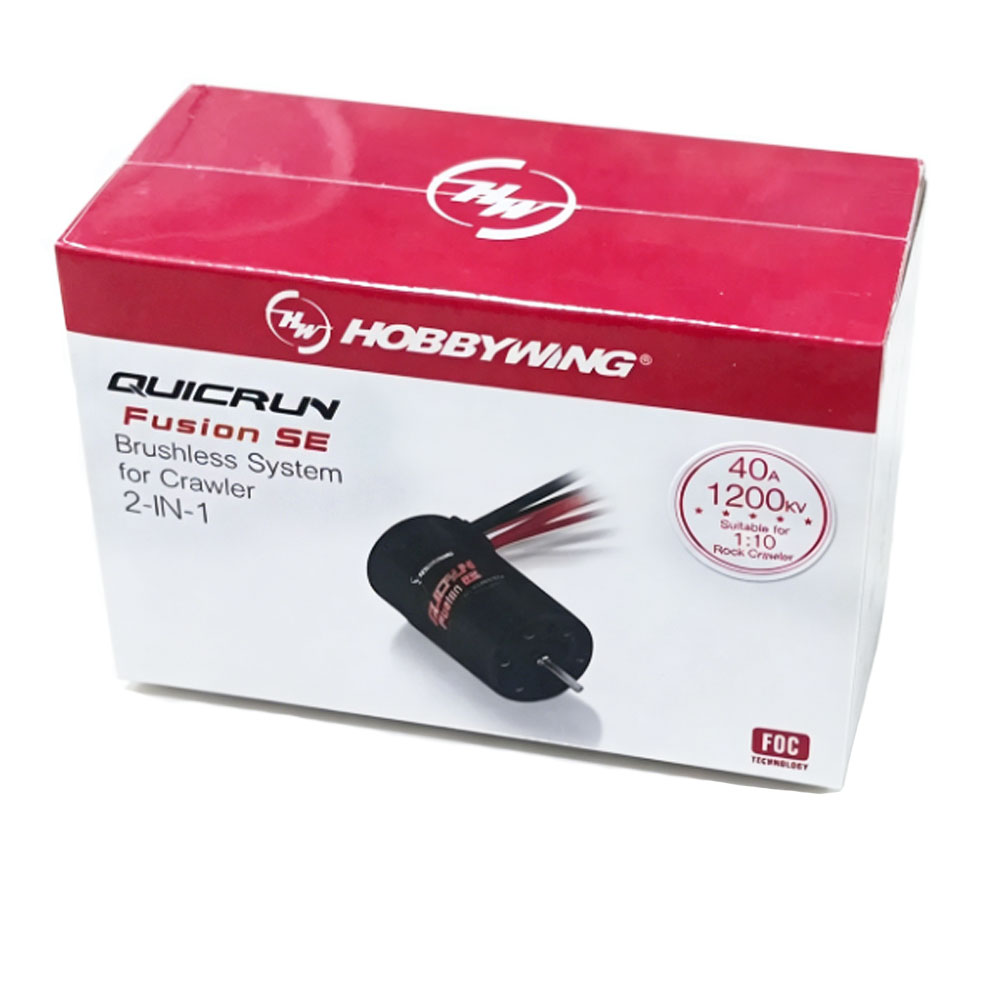 Hobbywing QuicRun Fusion SE Co - Rc Hobby Motor avaliação e preço