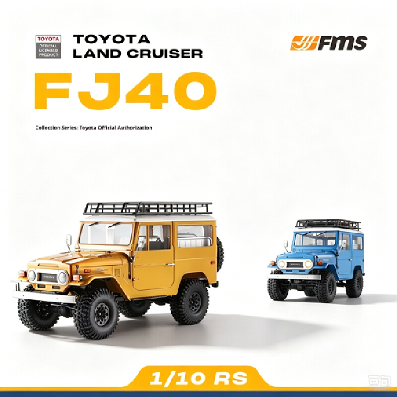 Fms 1/10 Land Cruiser Fj40 RC  - Rc Hobby Land avaliação e preço